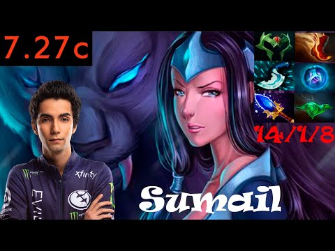 Sumail Mirana mid | Full Gameplay 7.27c | Dota 2 Pro Replays