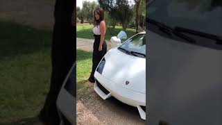Backstage Lamborghini/Jaguar Campaign with Adriana Fenice, Italy 2018