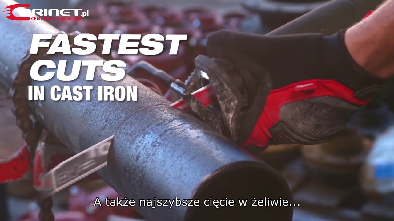 Brzeszczot do Metalu Milwaukee TORCH Carbide Teeth Sawzall do Pił Szablastych