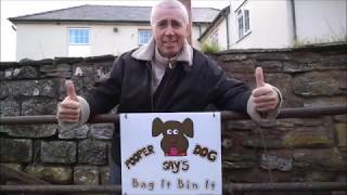 Pooper Dog Says Bag it Bin It