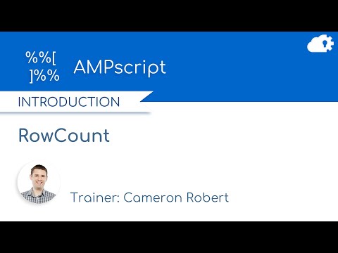 AMPscript RowCount Function in Salesforce Marketing Cloud