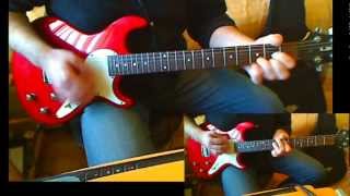 Stiff Little Fingers | Bloody Sunday ~ Guitar ( Two Guitar Intro Riff )