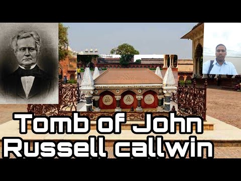 Tomb of John Russell call win (1807 -1857) //टोम ऑफ जोन रसेल कोलबिन