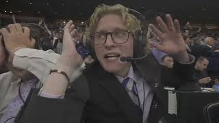 High Point Student Announcers BEST Radio Reactions, 2025 NCAA Tournament vs. Purdue #basketball