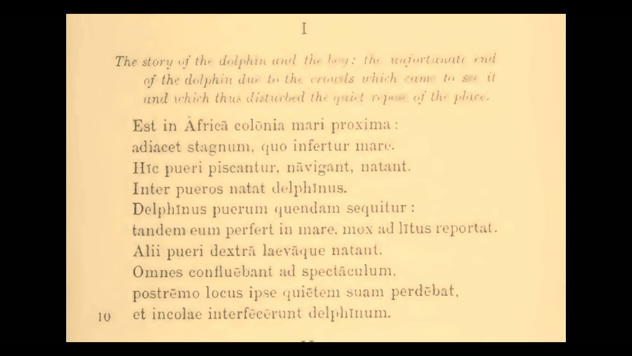 001 with text Stories Extracted from the Letters of Caius Plinius Caecilius Secundus read in Latin