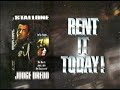 Judge Dredd And Best Of The Best 3 Coming To VHS Commercial From 1995