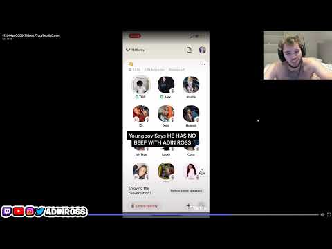 Adin Ross Reacts to what NBA Young boy Said about their Beef