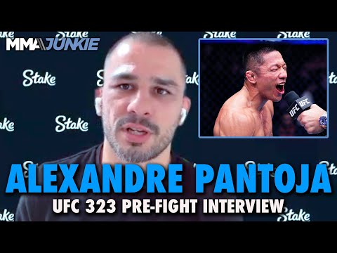 Alexandre Pantoja reacts to Kyoji Horiguchi's callout, at his peak for Joshua Van | UFC 323