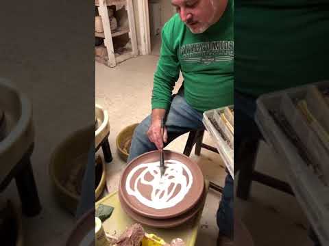 Pottery Central - Spin Art Platter