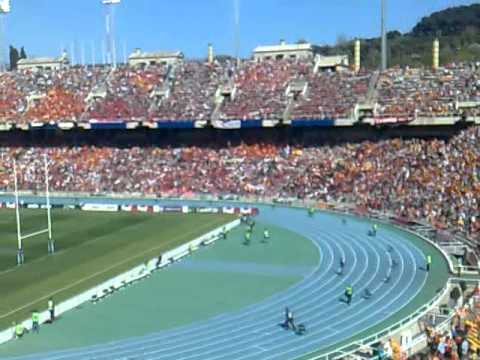 L'Estaca, USAP vs Toulon - Estadi Olímpic Lluís Companys (Barcelona)