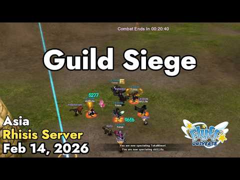 Guild Siege (Rhisis Server) February 14, 2026 | Flyff Universe