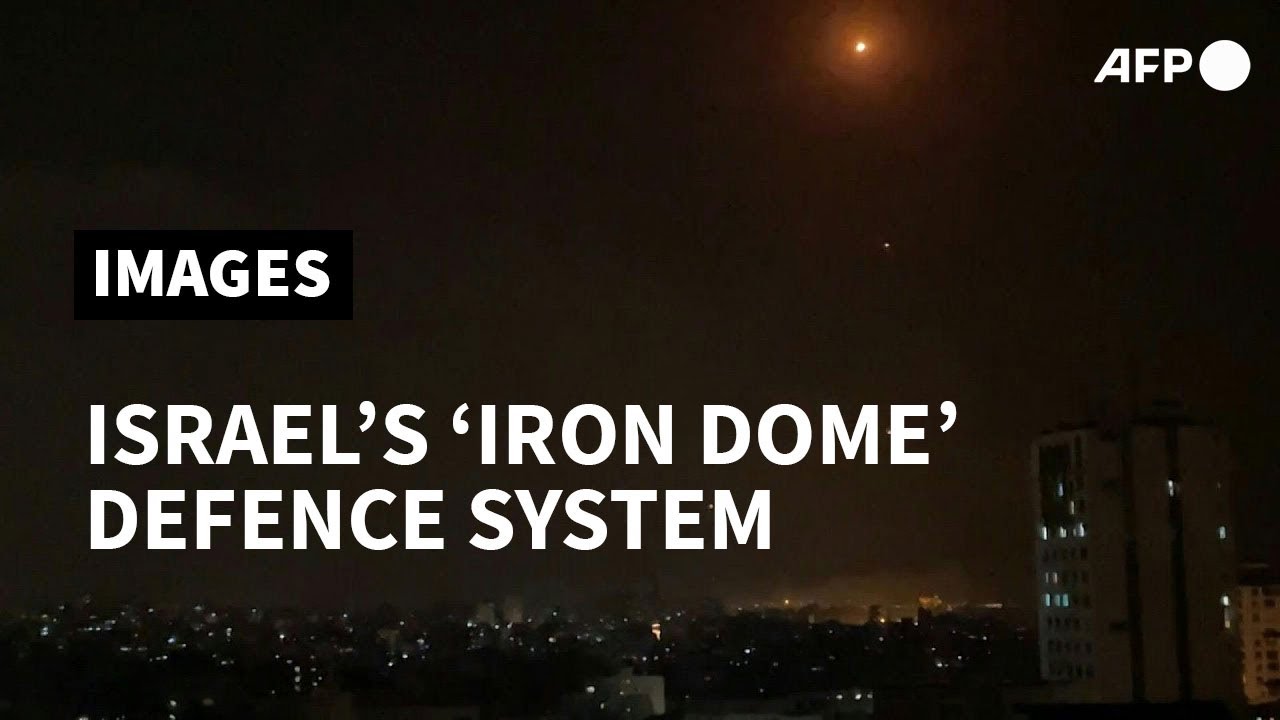 Israel air defence system intercepts rockets launched from Gaza | AFP