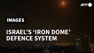 Israel air defence system intercepts rockets launc