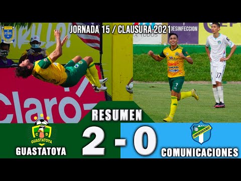 Gon GOLAZO / Guastatoya 2 vs Comunicaciones 0 / Jornada 15 / Clausura 2021