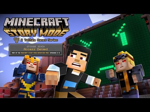 Alchemy Gaming - Minecraft Story Mode Full Episode 7 - Complete Access Denied - Save Lukas