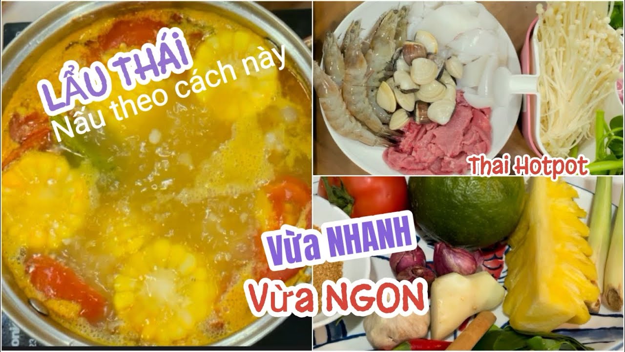 Cách Nấu Nước Lẩu Thái Bằng Gói Gia Vị