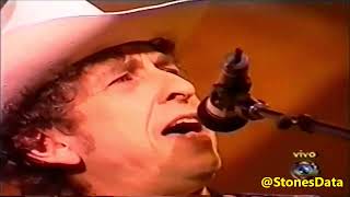 ROLLING STONES Like a Rolling Stone (with Bob Dylan, Rio 1998)