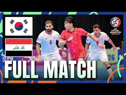 Korea Republic vs Iraq | Full Match AFC Futsal Asian Cup™ 2026 – Group Stage