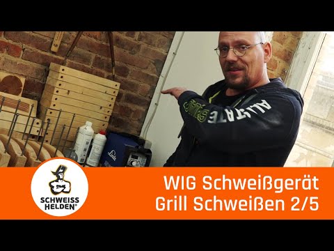 Grill schweißen | Folge 2/5 | WIG Schweißgerät