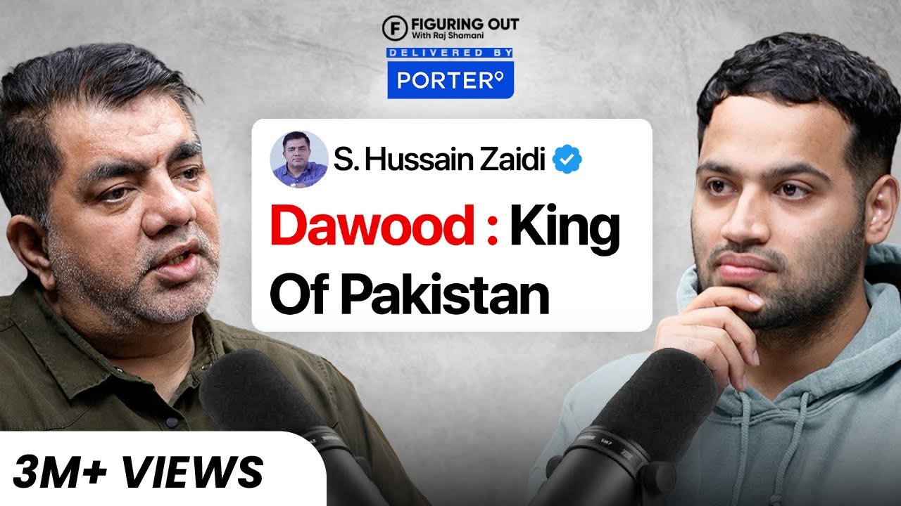 Dawood’s Life: Mumbai to Pakistan, Gangsters & Lawrence Bishnoi | Hussain Zaidi | FO317 Raj Shamani