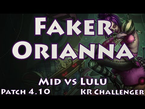 Faker Orianna vs Lulu