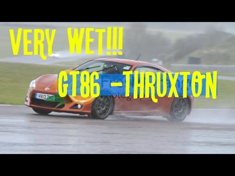 Toyota GT86 - Track Day - Thruxton - Wet