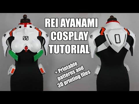 Rei Ayanami plugsuit armor cosplay tutorial [EVANGELION]