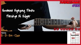 Hosanna Ngayong Pasko - Parokya Ni Edgar (Guitar Cover With Lyrics &amp; Chords)