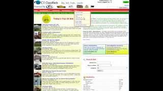 VCI Classifieds Homepage