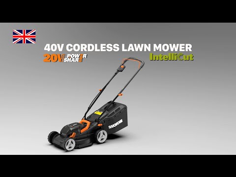 Worx WG927E Combo Kit Cordless Lawnmower and String Trimmer 15