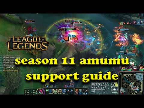 amumu support build season 11 league of legends gameplay