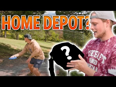 We Bought Discs from Home Depot? | Disc Golf Starter Set Challenge