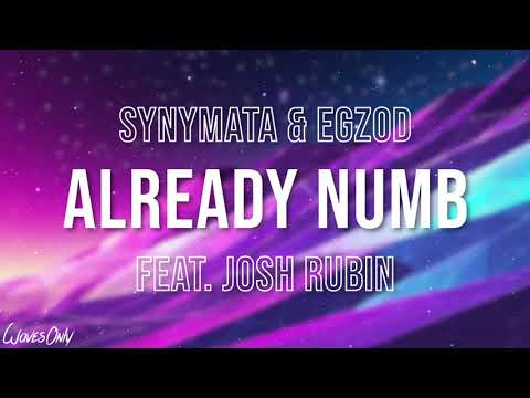 Synymata & Egzod - Already Numb feat. Josh Rubin (Lyrics)
