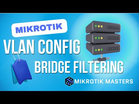 MikroTik VLAN Setup with Bridge VLAN Filtering  Complete Guide 🚀