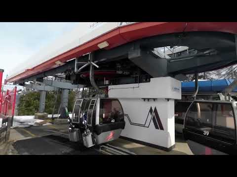 Cabinovia Rotwand Croda Rossa (Agamatic) - Discesa invernale 2023