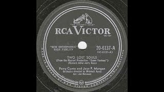 Perry Como &amp; Jaye P  Morgan - Two Lost Souls