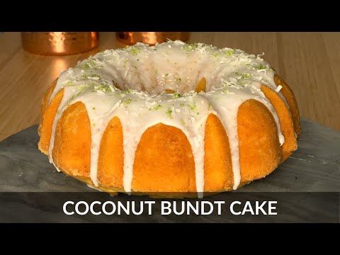 Coconut Bundt Cake Recipe | How to Make Bundt Cake