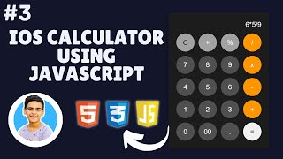 IOS Calculator Using HTML, CSS & JavaScript with Full EXPLANATION in Hindi | VishalKumar | Project 3