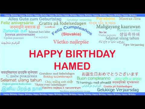 Hamed   Languages Idiomas - Happy Birthday