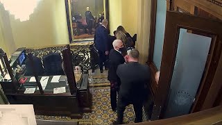 video:  Senators shown CCTV footage of Capitol riots during trial