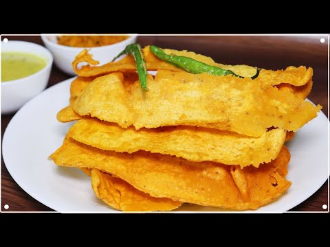 परफेक्ट गुजराती फाफड़ा बनाने का खास तरीका | How to make Fafda Recipe | Gujrati Fafda Recipe Video