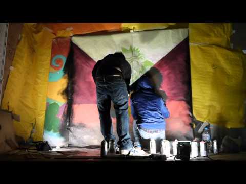 2h Action Painting Freakfrosters