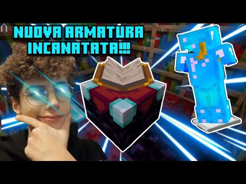 INCANTO LA MIA NUOVA ARMATURA SU MINECRAFT!!!!! -Vanilla