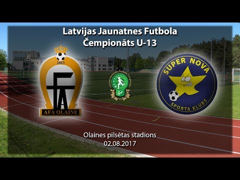 U-13 AFA Olaine - SK Super Nova (Highlights)