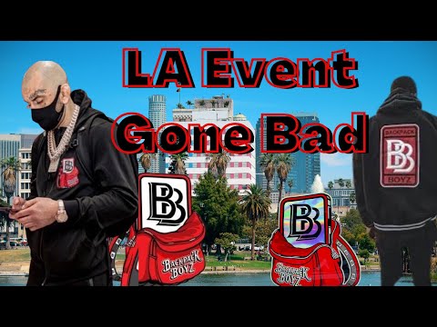 Backpack Boyz Event In LA Gone Bad