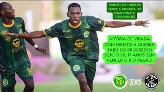 Progresso de Mucajaí 3X1 Rio Negro RR - Campeonato Roraimense 2026 | 9° Rodada.