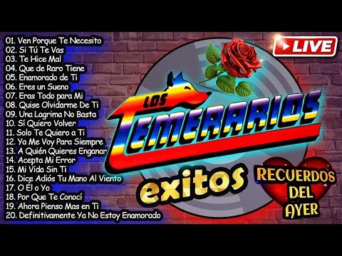 Los Temerarios Viejitas Románticas 💝 Románticas Del Ayer 💝 Mejores Viejitas Canciones Inolvidables