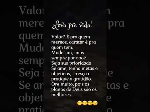 Leva pra vida!#reflexão #frases #vida #lição #sorts