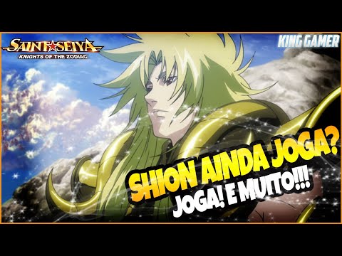 SHION ainda joga FÁCIL!!! Só hit kill INSANA!!! // Saint Seiya Awakening