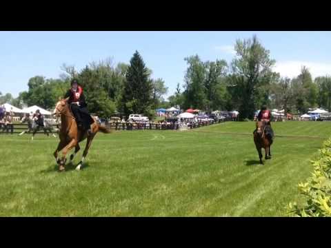 Side-saddle Race At High Hope